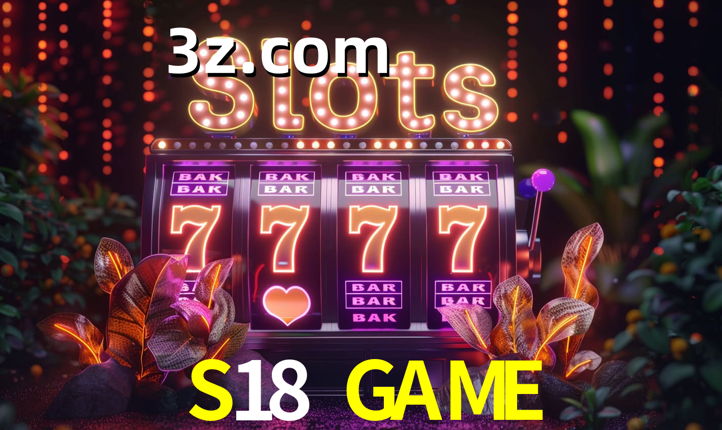 Melhores Jogos de Slots no S18 GAME 🍀